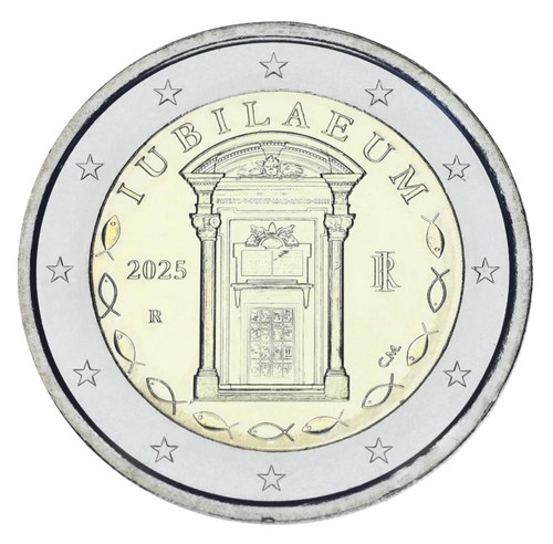 Italy euros 2025 - 2, bimetal