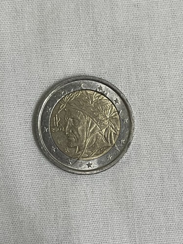 Italy two euro bimetallic coin - italy,